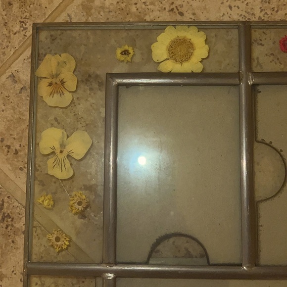 Pressed Flower Glass Picture Frame - Picture 3 of 6